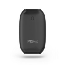 USB 충전식 손난로 피스넷 에그 휴대용 핫팩 시즌2, 블랙 1개