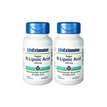 라이프 익스텐션 슈퍼 알 리포산 240mg 60 2팩 p52, One Color, One Size