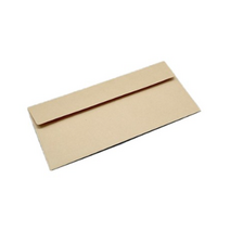 단단한 크라프트지 종이 봉투 175 x 85 mm, 60개