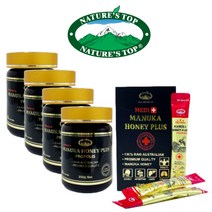 네이쳐스탑 호주 마누카꿀 천연 마누카꿀 250g, 마누카 허니 플러스 250g