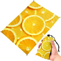 2x2.1m 방수 모래 해변 매트 포켓 비치 담요 접는 캠핑 매트 매트리스 휴대용 경량 매트 야외 피크닉 매트, 1.4x1.5m, 엘