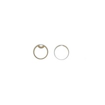 청소기 부품 초음파 압전 세라믹 디스크 14x2mm-PZT5 피에조 PZT 크리스탈 센서 요소 칩 청소 송신기