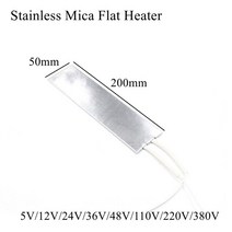출퇴근기록기 얼굴인식 근태 지문 인식기 150x100mm 5V 12V 24V 36V 48V 110V 220V 380V 스테인레스 운모, 07 200x50mm_04 36V