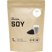 자프로 THE PROTEIN 소이 프로틴 식물성 단백질 파우더 1kg (흑임자 맛) 타케우치제약, 흑임자 풍미