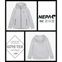 네파 남성 5가지 칼라 고어텍스 인피니움 소재와 안감을 사용하여 기후변화에 맞쳐 입기좋고 깔끔한 디자인으로 최고의 바람막이_7I10601_(크림) _GS