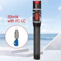 FTTH 광섬유 케이블 테스터 시각적 결함 로케이터 인터페이스 VFL 테스트 50mw, 10.50mw with FC-LC