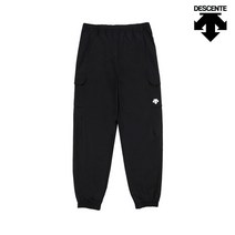 데상트 남성 코튼 스판소재 카고 조거 팬츠 SM321BPT81_BLK