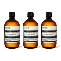 이솝 에이로즈바이애니아더네임 바디클렌저 200ml x3팩, 3