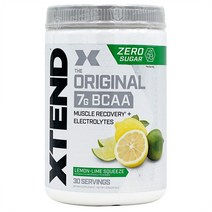 Xtend 엑스텐드 오리지널 BCAA 레몬 라임 스퀴즈 30 서빙 405 g