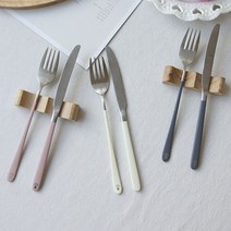 MASI FIRENZE 백화점 호텔 신혼부부 양식 명품 커트러리, 포크, 아이보리