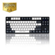 버라이어티스토어 덱프랑슘 CBL-87XN 거북선 PBT 블랙 텐키리스 게이밍기계식키보드, 청축