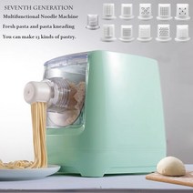 파운터반죽기 업소용반죽기 믹싱기 전기 자동 파스타 메이커 hoem 반죽 반죽 국수 기계 steel roller press sheeter fresh carbon smart, 연한 초록색, 유럽 ​​연합