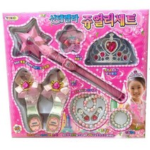 4살 여아 핑크 요술봉 공주놀이 장난감 유치원생 쥬얼리 악세서리