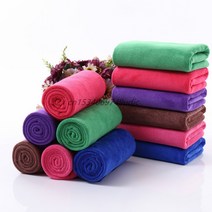 세차타월 스펀지10 PCS 슈퍼 마이크로 화이버 부드러운 자동차 청소 타월 오토바이 세척 유리 가정용 작은, 04 blue