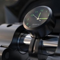 바이크 오토바이 시계 생활방수 핸들 자전거 시계, 실버