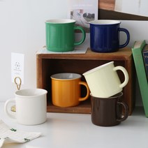 마티아홈 신혼부부 머그컵 로얄에식스 마로니에 커피머그잔 4 color 단품 세트, 4개세트, 블루시엘