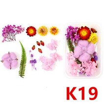 비누 양초 만들기용 압축 건조 꽃 안개꽃 홈 데코, K19