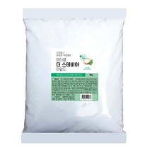 쓴맛없는 더 스테비아 에리스리톨 설탕 천연 가루, 1개, 3kg