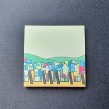 0.7M 부산여행 굿즈 감천문화마을 디자인 메모지