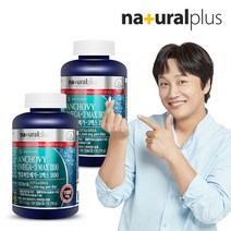 내츄럴플러스 엔쵸비 오메가3 1100 비타민D 2병(12개월분), 단품, 단품