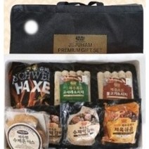 100% 제주산 흑돼지로 만든 제주햄 선물세트, 실속세트 6종 (부직포포함)