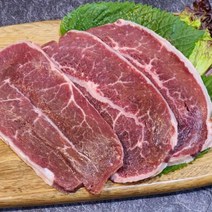 미국산 소고기 부채살 200g 5팩 냉동 구이 로스용, 1, 본상품선택