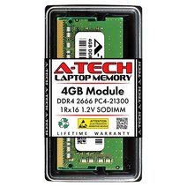 A-Tech 4GB RAM Replacement for Samsung M471A5244CB0-CTD | DDR4 2666MHz PC4-21300 1Rx16 1.2V SODIMM 2