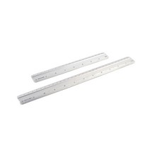 배산마켓 알루미늄 자 20CM 30CM 문구용품 도면