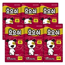 (6개묶음)요요쉬 패드 소형 50매, 1