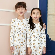 초등 여아 남아 내의 발열내복 인디언캠프 발열피치 9부세트