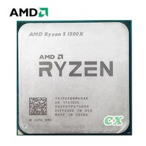 CPU AMDRyzen 5 1500X R5 3.5 GHz 쿼드코어 8 코어 CPU 프로세서 L3 16M 65W YD150XBBM4GAE 소켓 AM4, 한개옵션0