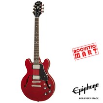 에피폰 ES339 ES-339 Cherry 세미할로우 일렉 기타