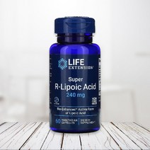라이프익스텐션 R-리포산 알리포산 알파리포산 240mg 60정 R-LIPOIC ACID, 라이프익스텐션 R-리포산 1개