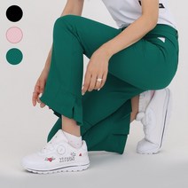 지니골프 부츠컷골프바지 여름골프바지 밑단주름나팔 골프팬츠