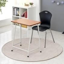 1인 공부 책상의자세트 S0206, 그린