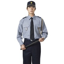 KSK-25-2 추동 경비복 상의-회색 하의-곤색 개별판매 근무복 가을 겨울 회사 동경비 자켓 바지 일육, 경비복-상의-회색, 02-KSK-25-2(동)-L, 1개