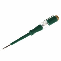 전기테스터기 Test Pen Portable Flat Screwdriver Electric Tool Multifunctional Hand LED Voltage For H, 04 green