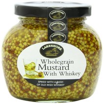 Lakeshore Wholegrain Mustard with Irish Whiskey 7.2 Ounce, 1
