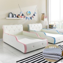 필우드가구 에일린 아동침대, 핑크투톤색상