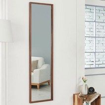 전신거울 가정용 매장 벽걸이 거울 400X1500mm 3컬러, 월넛