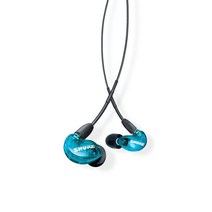 슈어 Shure SE215 PRO 전문가용 유선 이어폰, 블루, 기본패키지