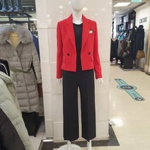 블루페페 부평점 똑 떨어지는 핏 간절기 숏 재킷&와이드 팬츠 셋업...