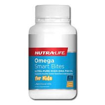 뉴질랜드 Nutra Life 뉴트라라이프 키즈 어린이 오메가3 피시오일 60정