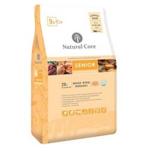네츄럴코어 에코9 시니어 오리 노령견 사료, 2kg