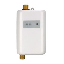 온수라디에이터 3000W 전기 온수기 110V/220V 인스턴트 Tankless 흐름 물 보일러 욕실 주방 세척 난방, [01] WHITE, [03] 영국 플매트 카펫 러그