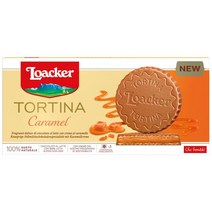 Loacker Tortina Caramel 로커 토르티나 카라멜 21g 3개입 4팩, 4개