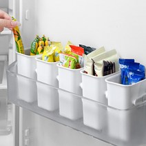 탕비실 냉장고 스틱커피 과자 간식 수납 통 트레이 1P