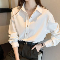 블라우스코디 셔츠 빅사이즈 오버핏 여성 셔츠코디