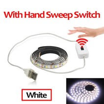 인테리어 디자인 전신거울 북유럽 빈티지 감성 거울 5v usb flexible led light for mirror diy makeup light for tv 백라이트 화장, 손 쓸어 흰색, 300cm