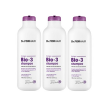닥터포헤어 최신상 바이오 3 탈모 샴푸 500ml 탈모와 스타일링 동시에 탈모케어 펌 염색 볼륨 지속 3 in 1, 500ml 3개